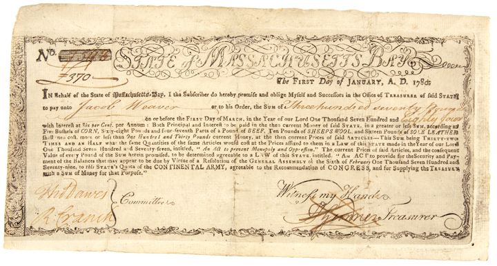 First Inflation-Indexed Bonds