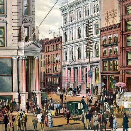 The New York Stock & Exchange Board