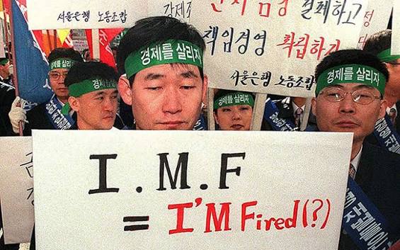 The Asian crisis