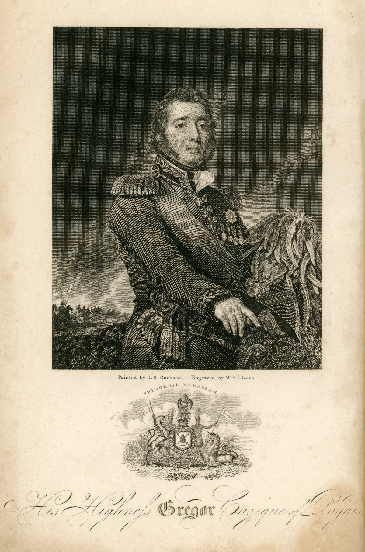 Gregor MacGregor, the self-proclaimed Cazique of Poyais